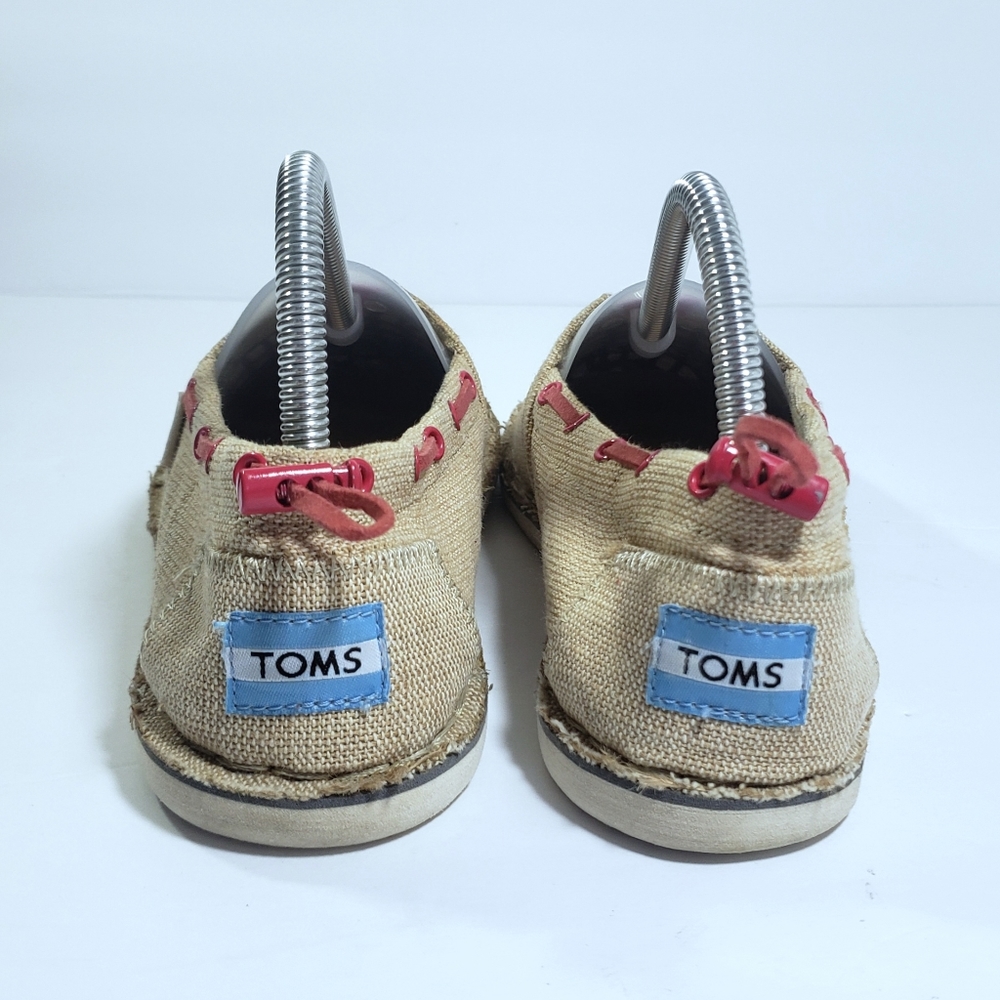 Toms Classic Tan Canvas Slipon Ballet Flats - Picture 5 of 7